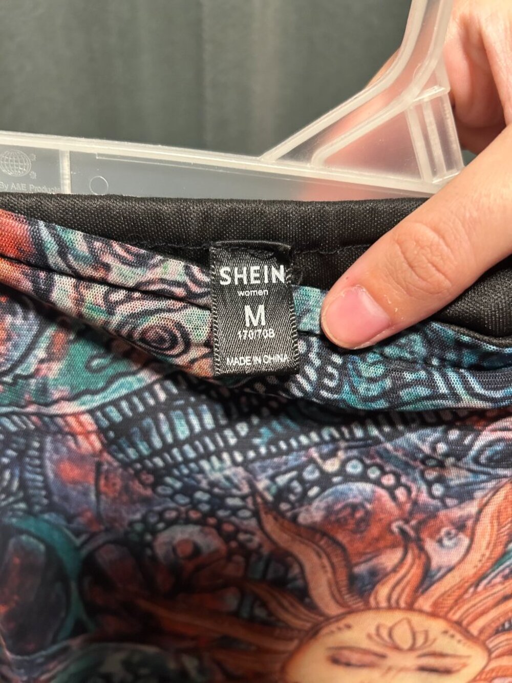 Whimsical Patterned mini Skirt - Picture 3 of 3